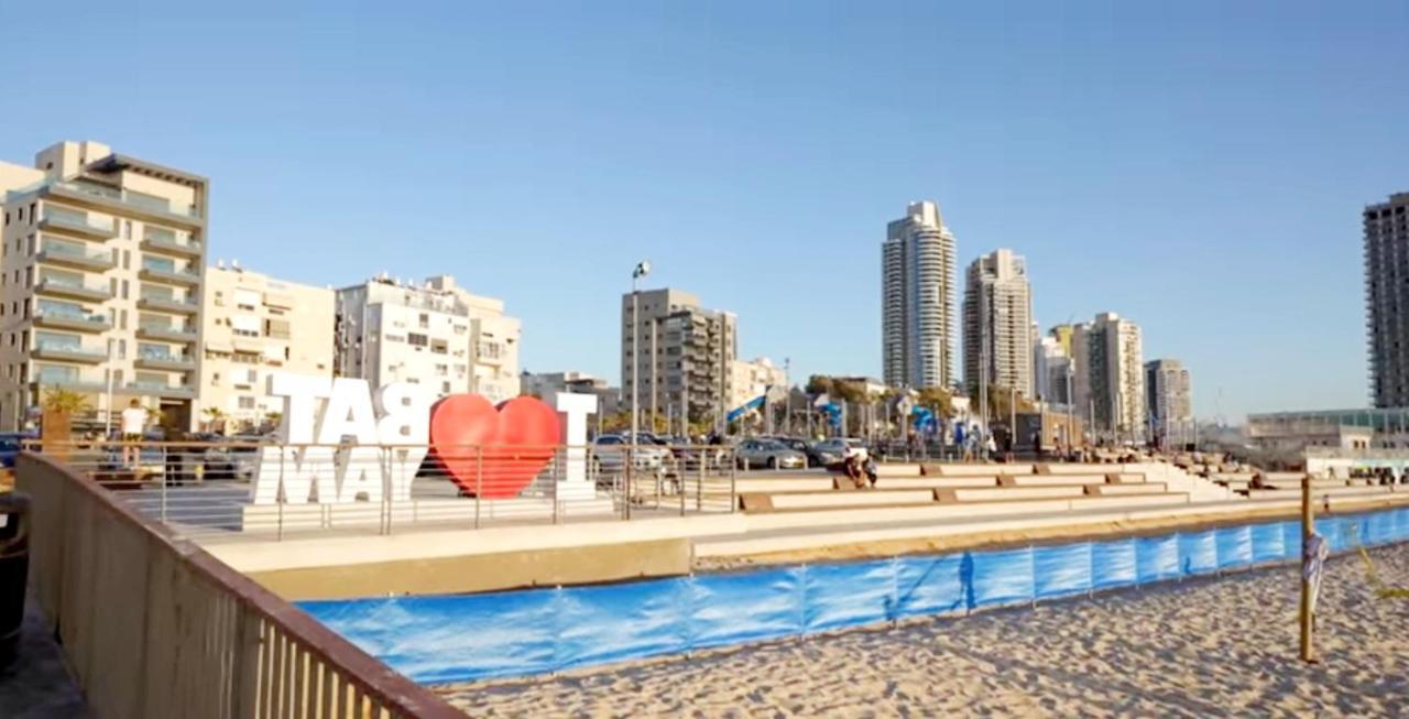 7 Hotel Apartment Short Time Tlv Bat Jám Kültér fotó